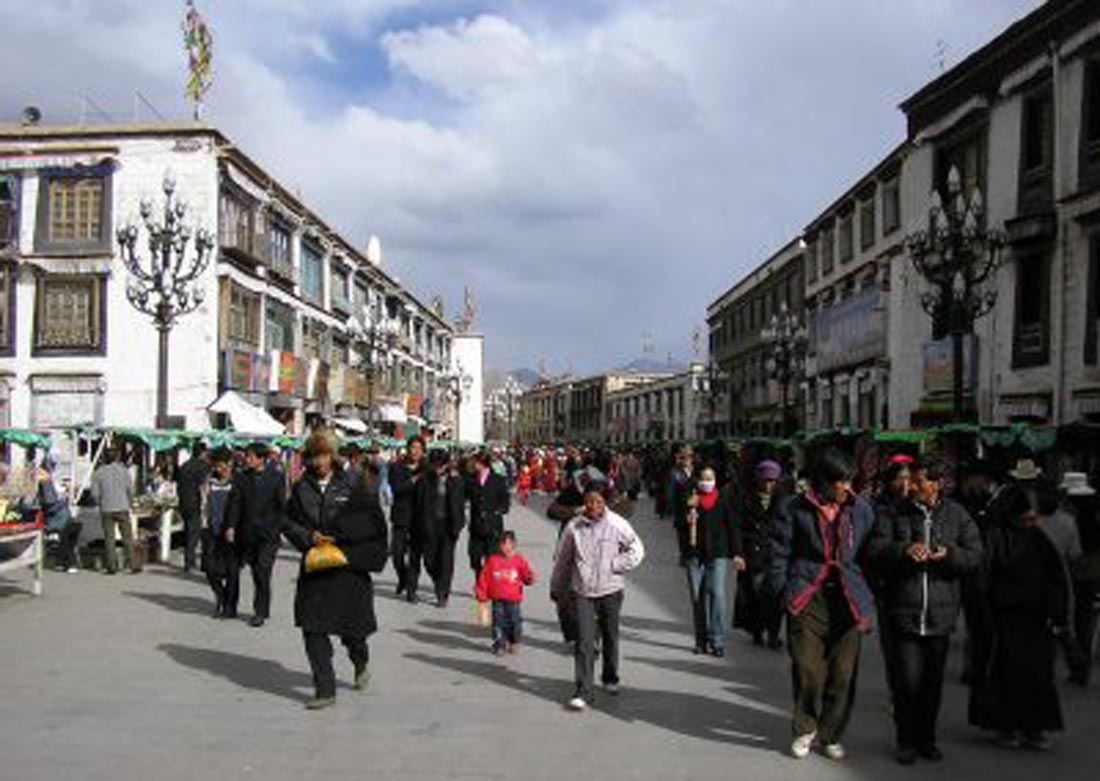 Local Market in Lhasa